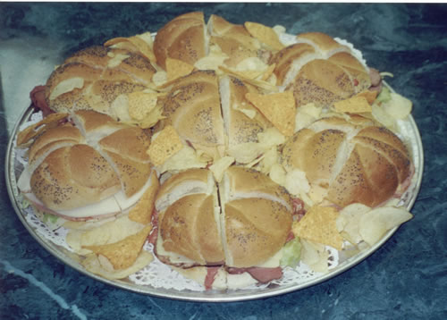 Sandwich Platter. 