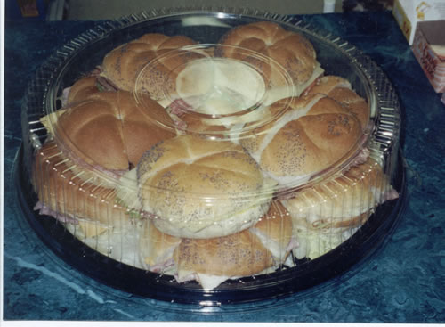 Sandwich Platter. 