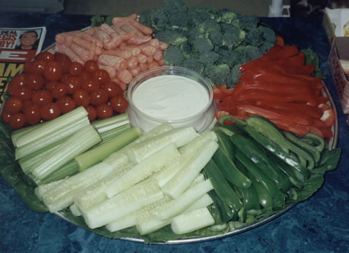 Vegetable Platter 2. 